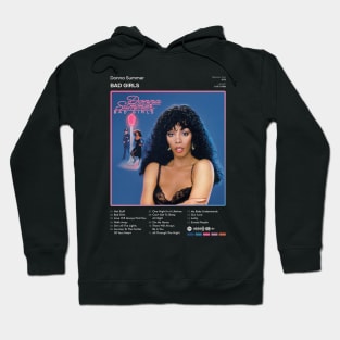 Donna Summer - Bad Girls Tracklist Album Hoodie